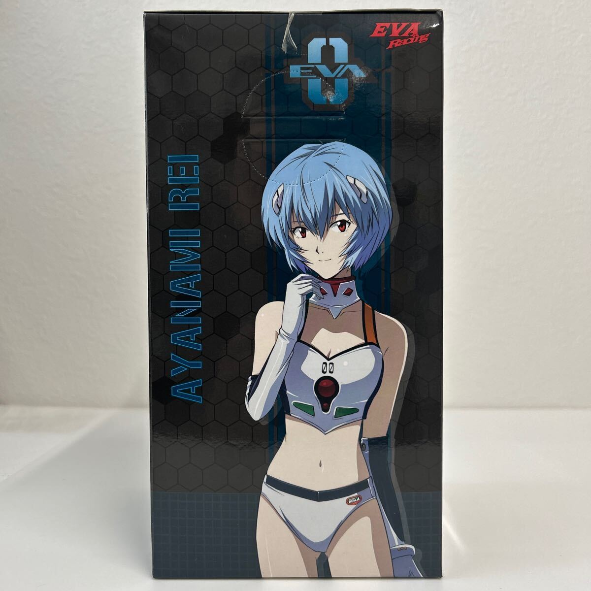 未開封 SEGA エヴァンゲリオンレーシング プレミアムフィギュア 綾波レイ EVA Racing レースクイーン AYANAMI REI_画像2