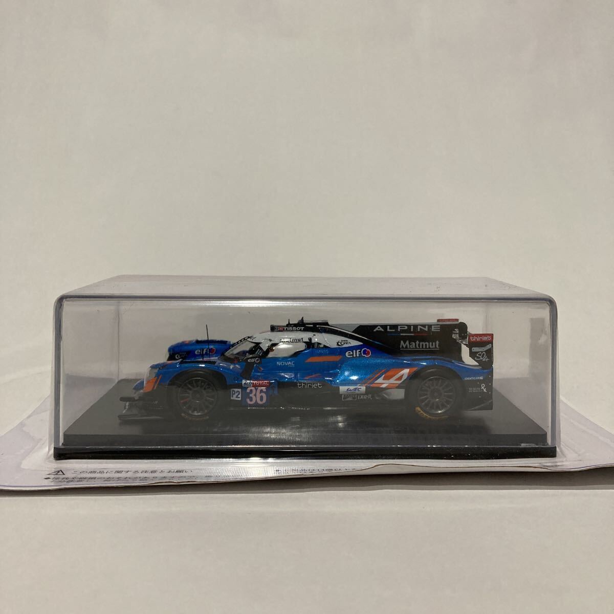 アシェット ル・マン 24時間レースカーコレクション 1/43 ALPINE A470 Gibson #36 2018年 アルピーヌ ギブソン ミニカー モデルカー_画像2