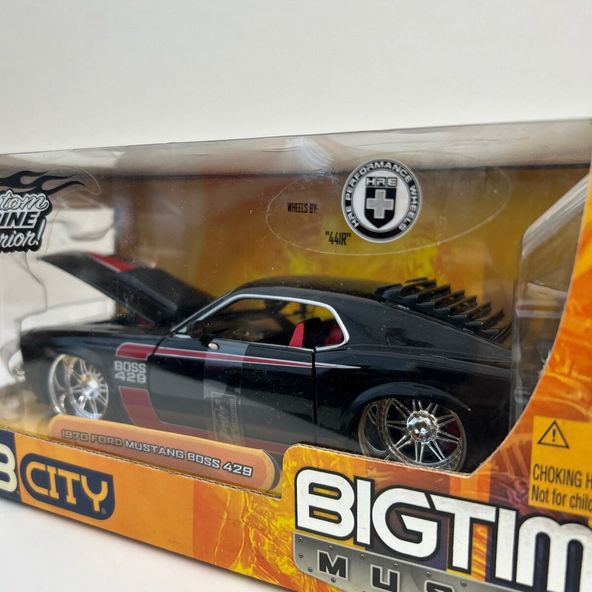 Jada toys DUB CITY 1/24 FORD MUSTANG BOSS 429 1970 BIGTIME MUSCLE Ford Mustang Ame car minicar model car 