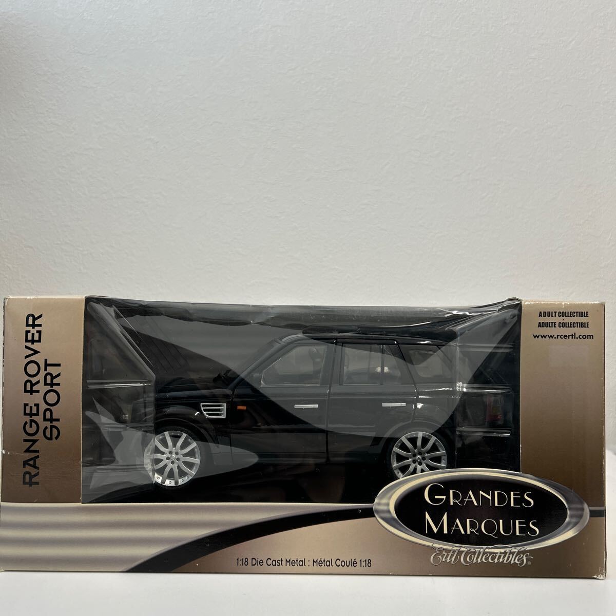 Ertl 1/18 LAND ROVER RANGE ROVER SPORT Black アーテル ランドローバー レンジローバー スポーツ ブラック ミニカー モデルカー_画像1