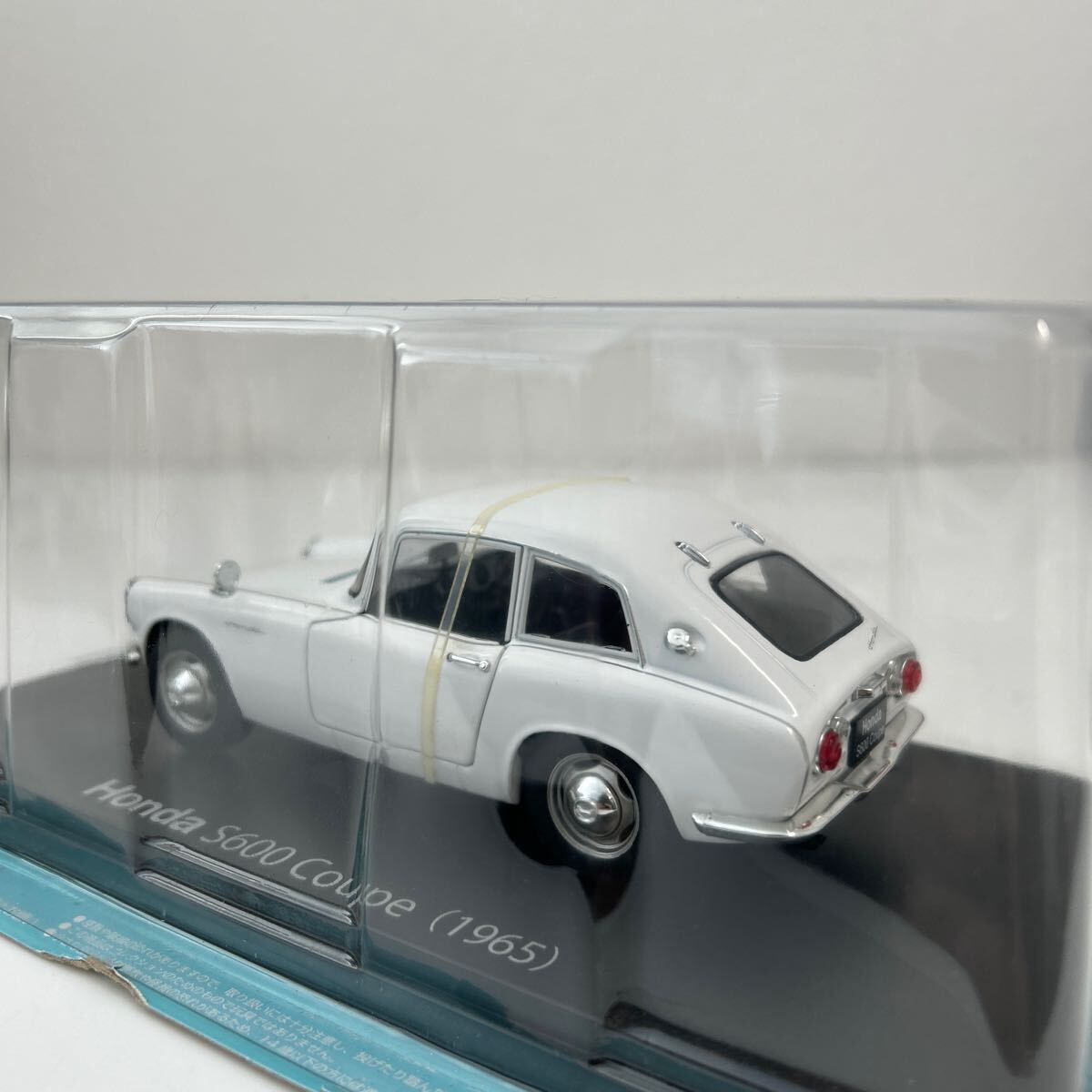アシェット 国産名車コレクション 1/24 #21 HONDA S600 COUPE 1965 ホンダ クーペ ホワイト 旧車 ミニカー モデルカー_画像4