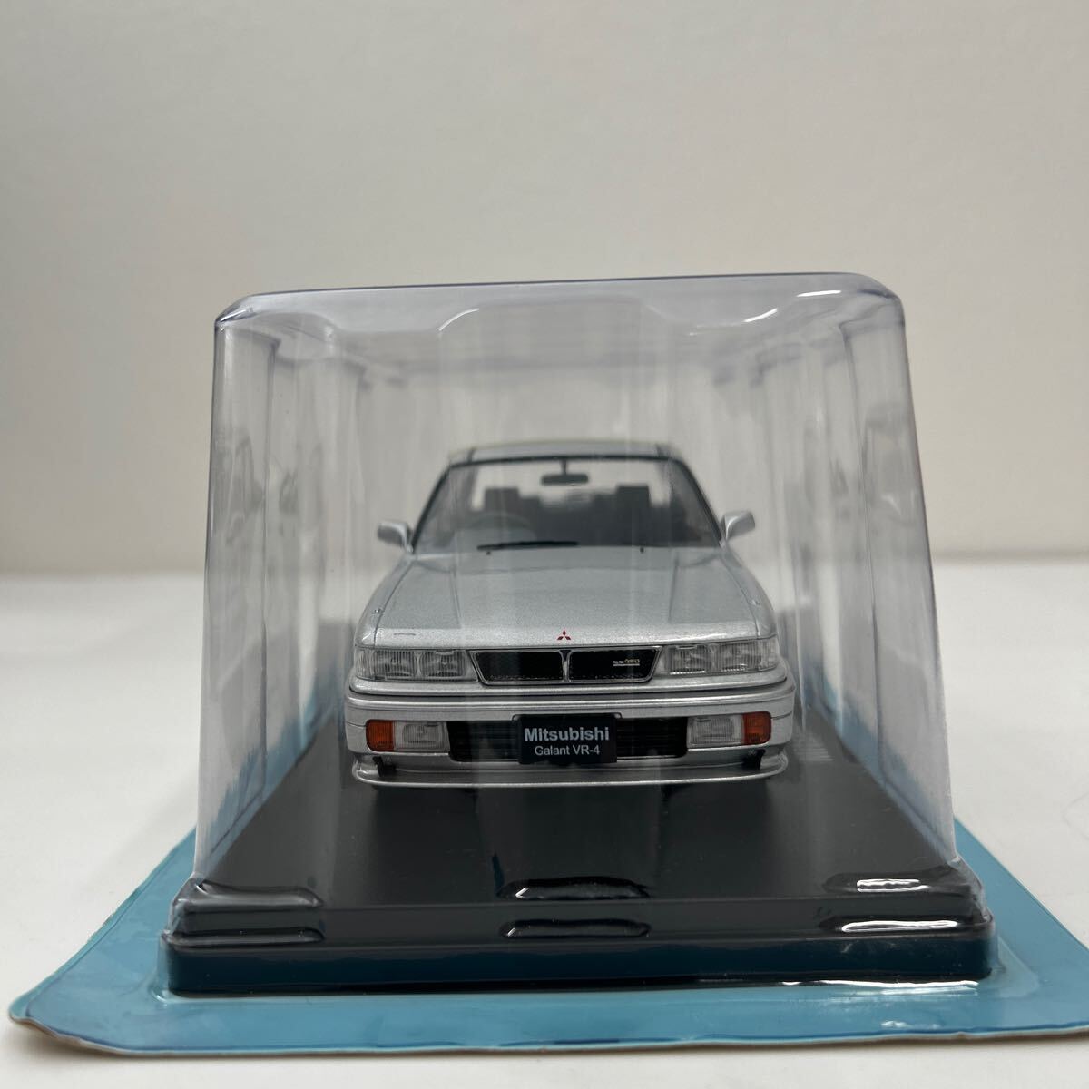 アシェット 国産名車コレクション 1/24 MITSUBISHI Galant VR-4 1987 三菱ギャラン シルバー ミニカー モデルカー_画像7