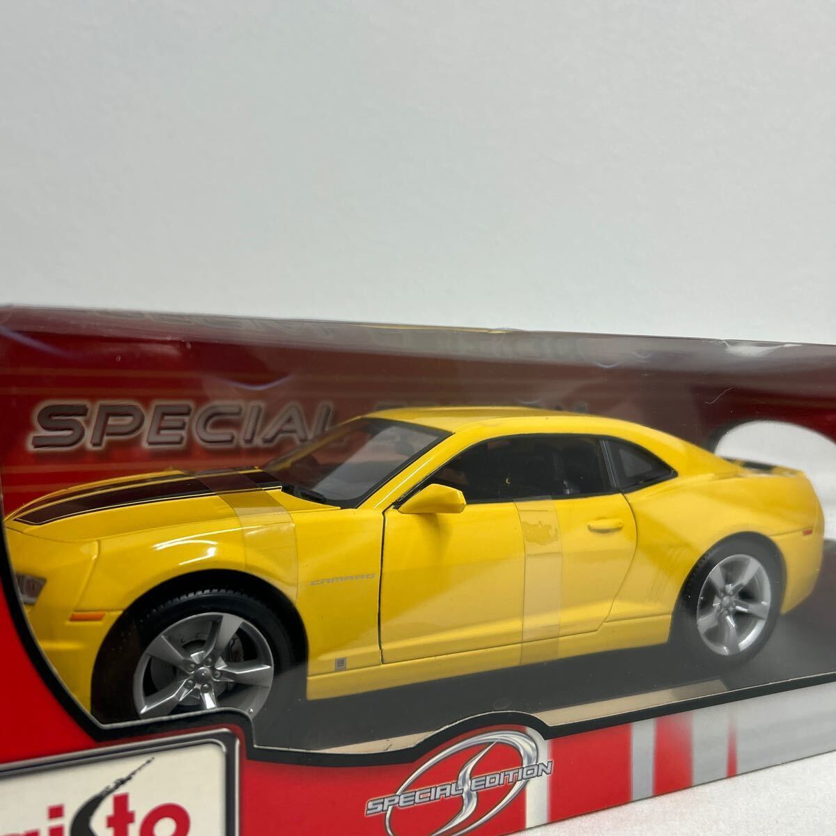 Maisto 1/18 Chevrolet Camaro SS RS 2010 Yellow GM シボレー カマロ ミニカー モデルカー バンブルビー トランスフォーマー ltの画像3