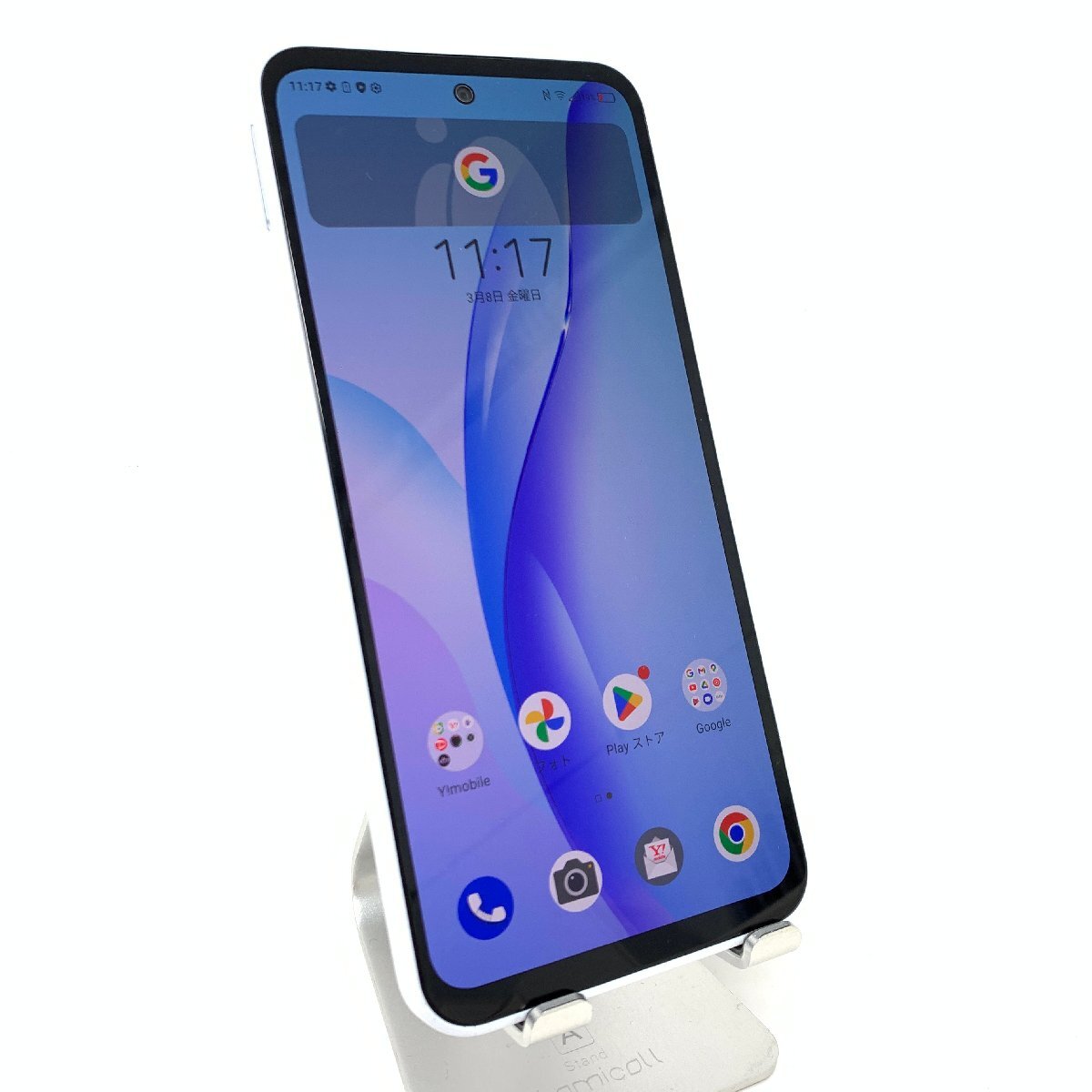 【未使用】ZTE Libero 5G Ⅲ A202ZT/64GB/ホワイト/良好/8756の画像2