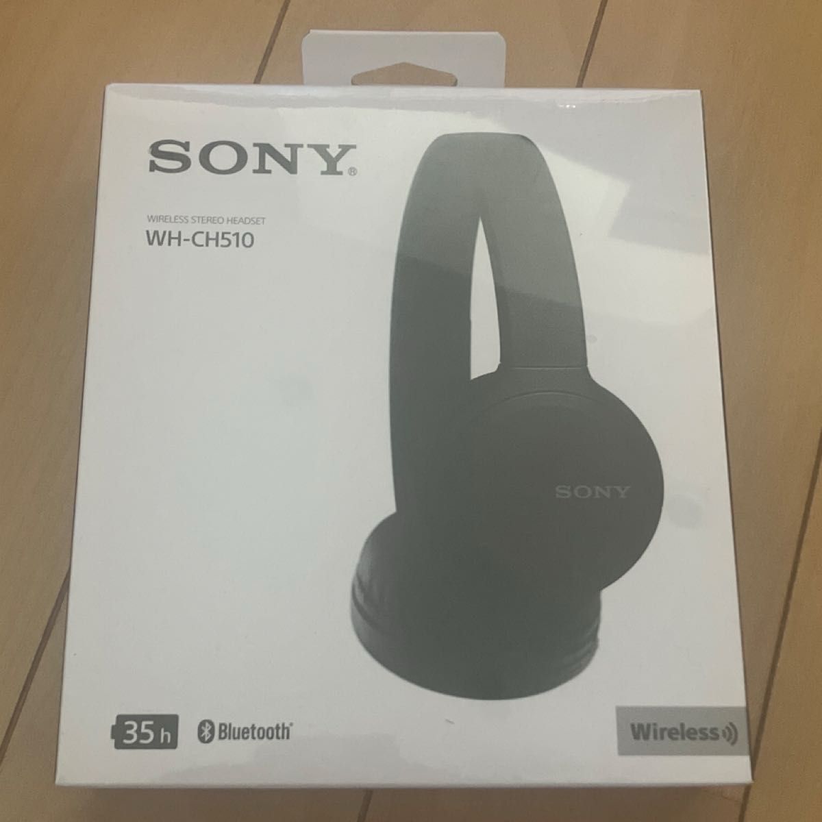 保証書付き SONY ワイヤレスヘッドホン　WH-CH510        