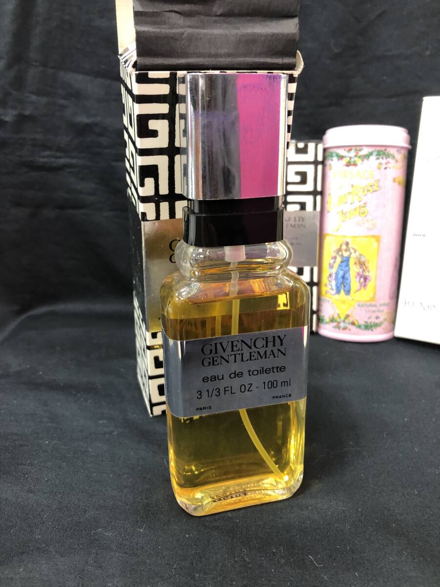 『HM藤個03021F』１円スタート 香水 ジバンシーグッチGUCCI ヴェルサス　Versace カルバンクライン 未開封 開封済 中古 総6点_画像4