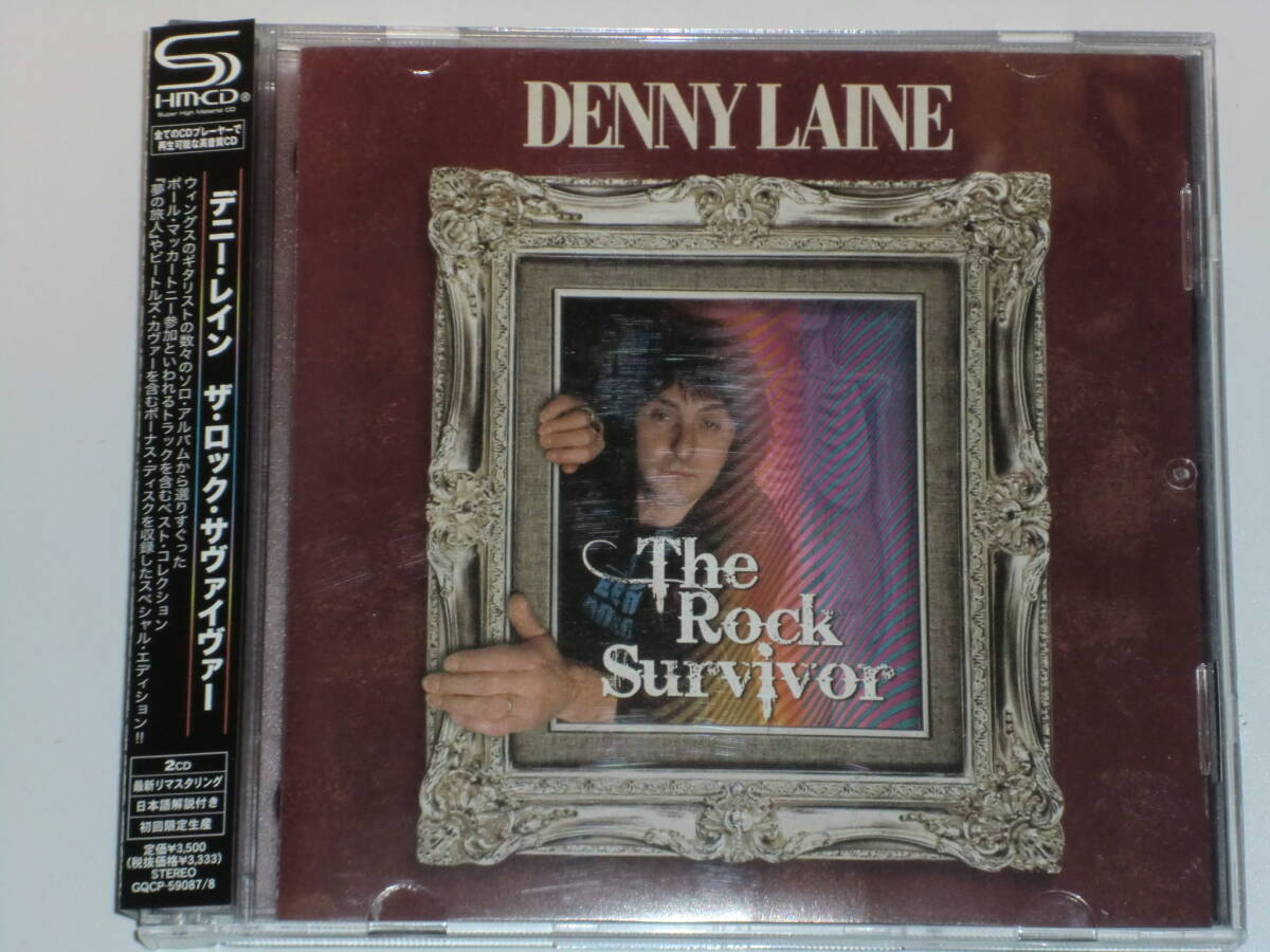 ■DENNY LAINE／THE ROCK SURVIVOR (ベスト・アルバム)／2CD■_画像1