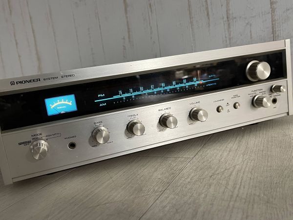 PIONEER レシーバーアンプ ES-2000 通電確認 現状販売 4チャンネル チューナー ビンテージ パイオニア オーディオ機器 アンプ 即日発送_画像1