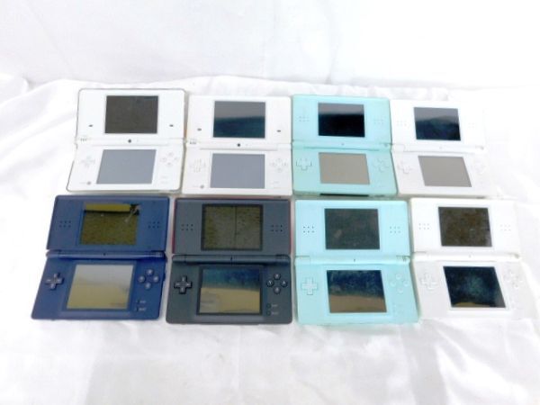 K801★Nintendo DS Lite DS i 本体 8台 まとめ売り TVゲーム ポータブルゲーム ニンテンドー 動作確認済み ジャンク品含む★送料550円〜_画像3