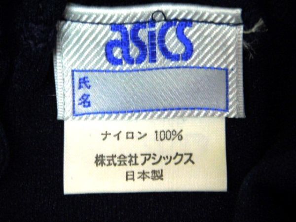 T105★asics ナイロンニットショーツ 女子用 ブルマ W72 ノーコン×ホワイト スポーツ スクール ジェレンク 日本製 ★全国一律185円_画像8