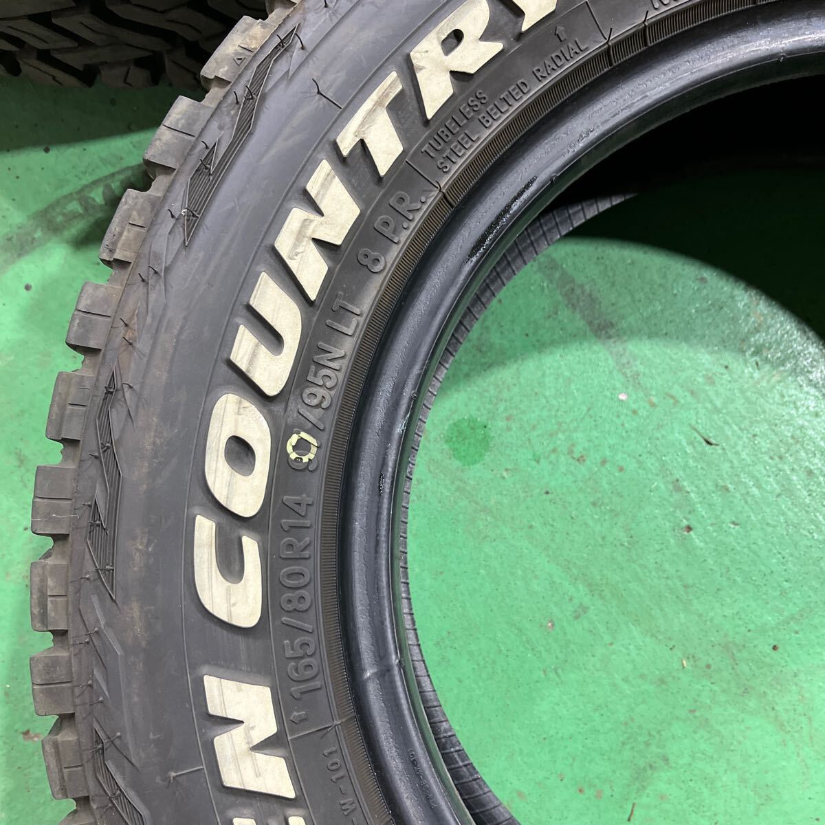 TOYO TIREOPEN COUNTRY R/Tオープンカントリー 165/80R14 8PR 4本セット_画像2