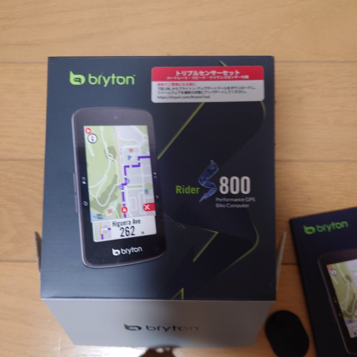 ブライトン bryton rider s800 サイクルコンピューター ナビ ケイデンス スピード 心拍 センサー GPSサイコンの画像4