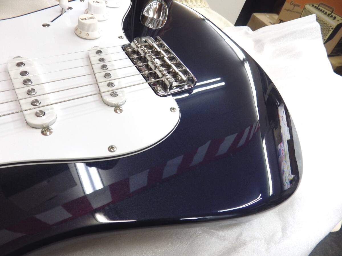 日本製　MADE IN JAPAN　Greco　グレコ　ストラトタイプ　エレキギター　WS-STD　Dark Metallic Blue (DKMB)　ダークメタリックブルー_画像10