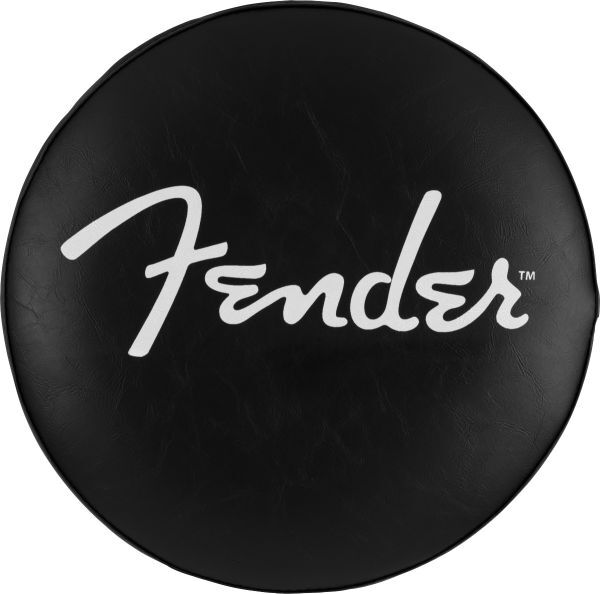 FENDER フェンダー SPAGHETTI LOGO PICK POUCH BARSTOOL BLACK AND CHROME バースツール 24インチ ブラック&クロームの画像3
