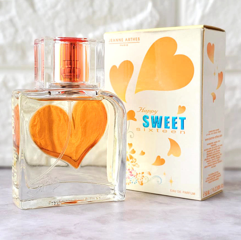 ★JEANNE ARTHES ジャンヌアルテス/Happy SWEET sixteen ハッピースウィートシックスティーン★50ml・EDP・ほぼ満タン★_画像1