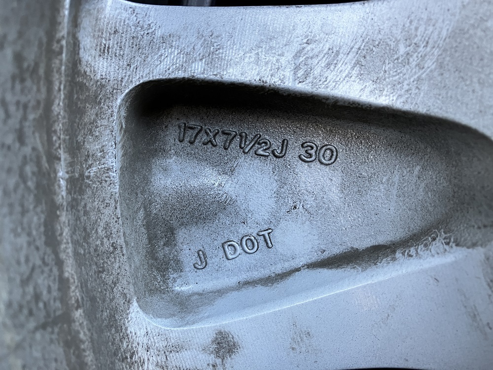 [ secondhand goods ][4 pcs set ] Hilux original aluminium wheel 17×7.5J 139.7-6H +30