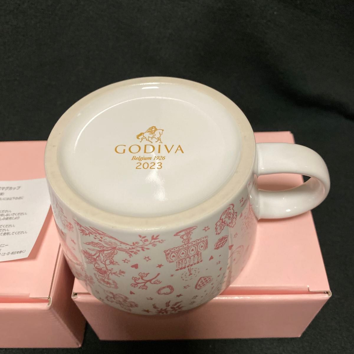 GODIVA ２０２３　QVC マグカップ  ２個セット スターバックス スタバ