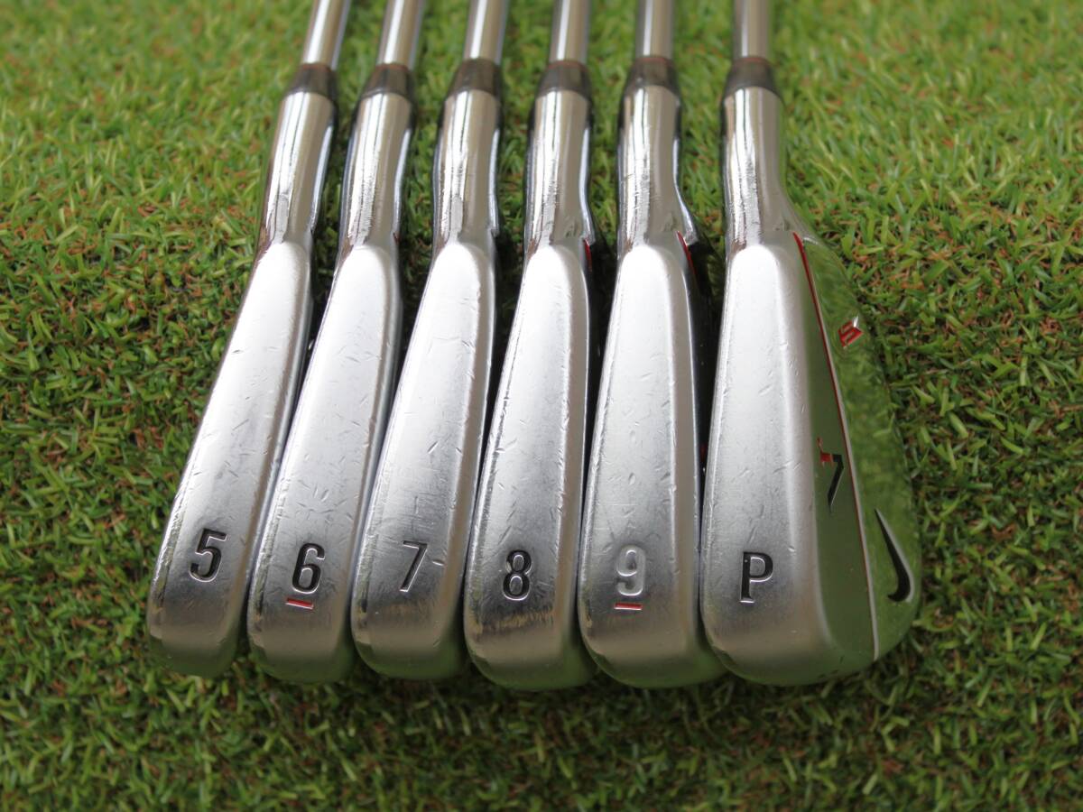 【タイガーウッズモデル】 ナイキ NIKE VR FORGED TW BLADE DG S200 5-9,P 6本セット メンズ マッスルバックアイアン 日本仕様 右の画像2