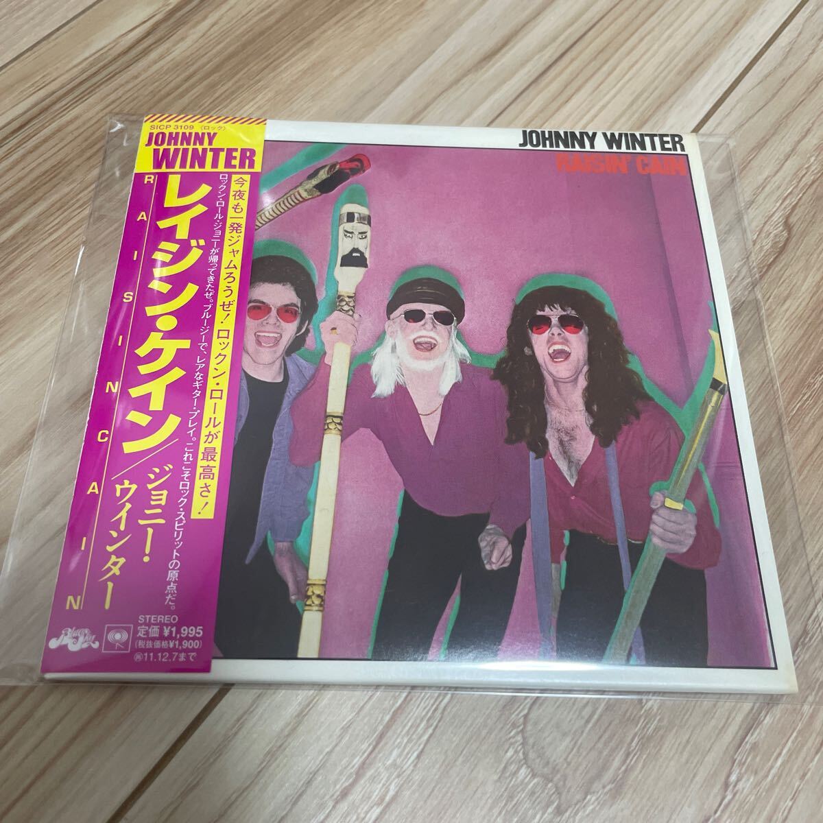 ジョニー ウィンター/レイジン ケイン 紙ジャケ 生産限定盤 SICP 3109の画像1