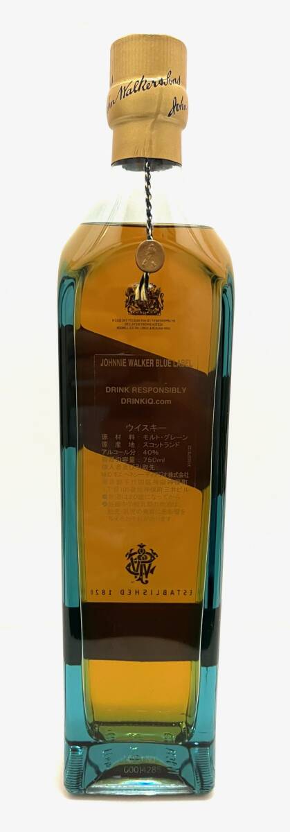 【大黒屋】 説明欄必読! (未開栓) Johnnie Walker ジョニーウォーカー ブルーラベル ウイスキー 750ml 40% ※個人取引のみの画像5