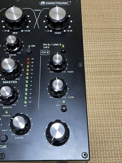 OMNITRONIC TRM-202mk3　中古　ロータリーミキサー UREI BOZAK_画像7