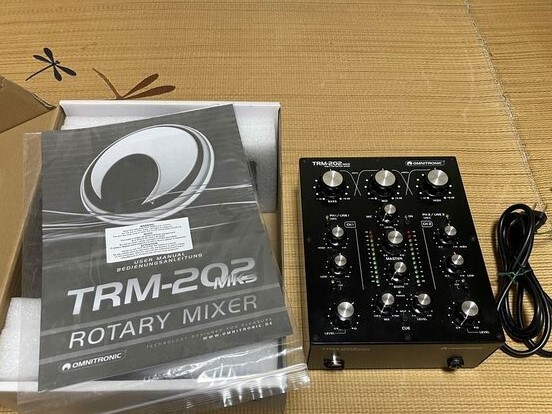 OMNITRONIC TRM-202mk3　中古　ロータリーミキサー UREI BOZAK_画像1