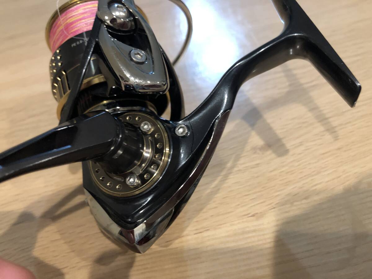 DAIWA◆15 イグジスト 2508PE◆EXIST◆定価77,000円（税抜）◆中古◆オマケ付（SLPWパワーライトコルクノブS、PEライン）◆エギング等に_画像7