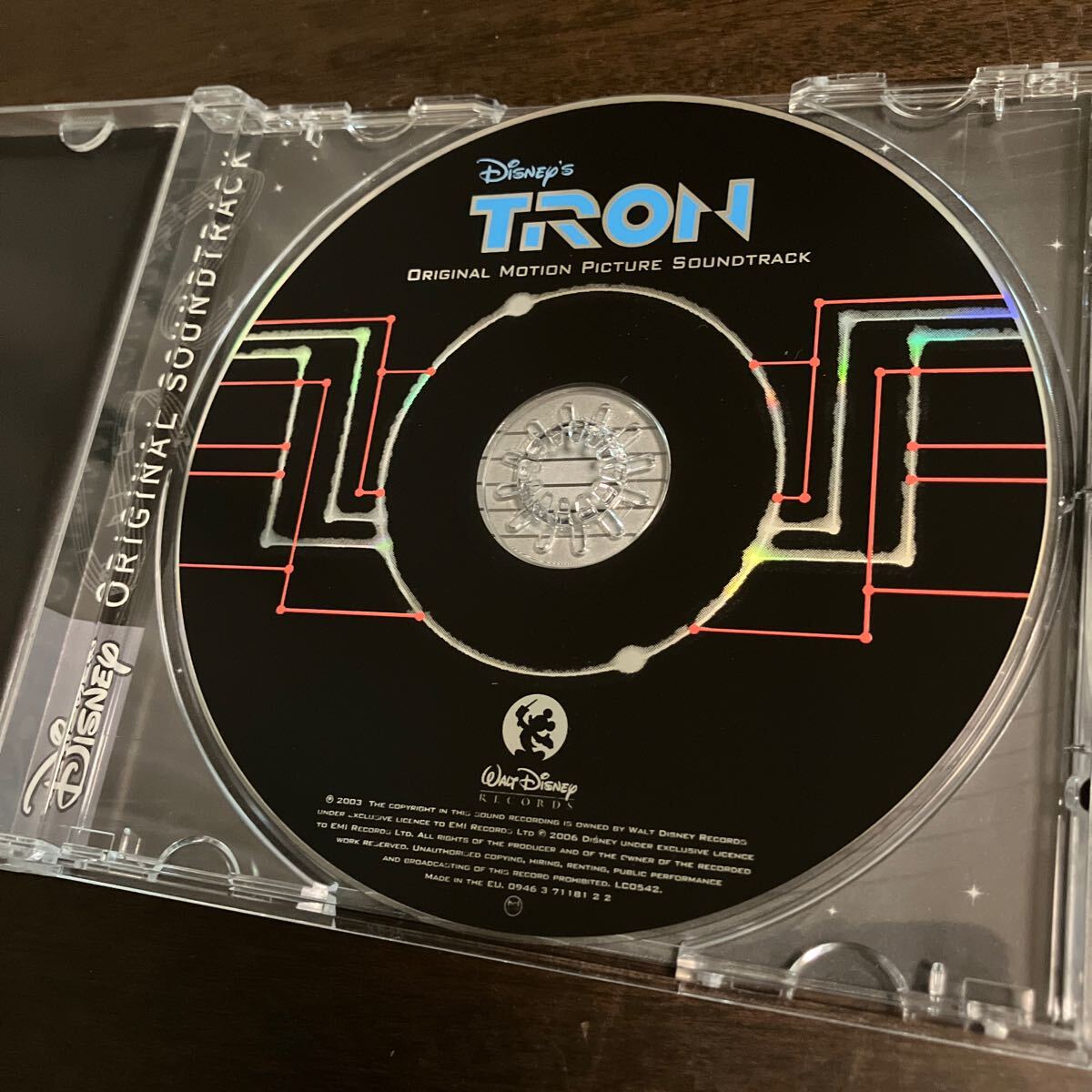 映画 サントラCD 「TRON」トロン 中古美品 ウェンディカルロス ジェフブリッジズ_画像2