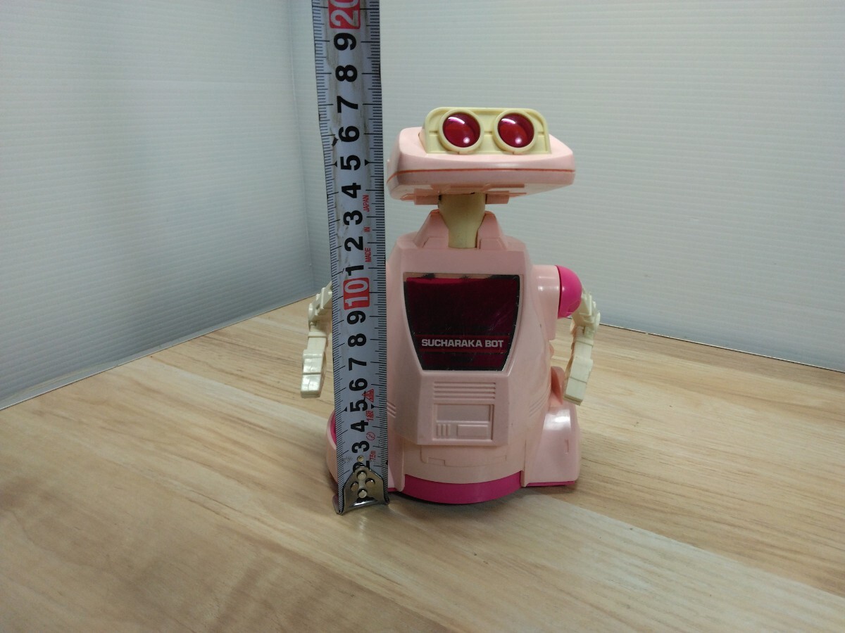 当時物　ジャンク 昭和レトロ TOMY トミー リアクションロボット REACTION ROBOT SUCHARAKA BOT スチャラカボット　おもちゃ　玩具　U_画像10