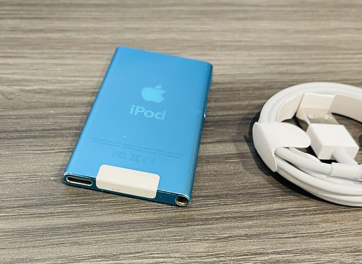 iPod nano 第7世代　16GB ブルーMD477J 送料無料　Appleアイポッドナノ _画像5
