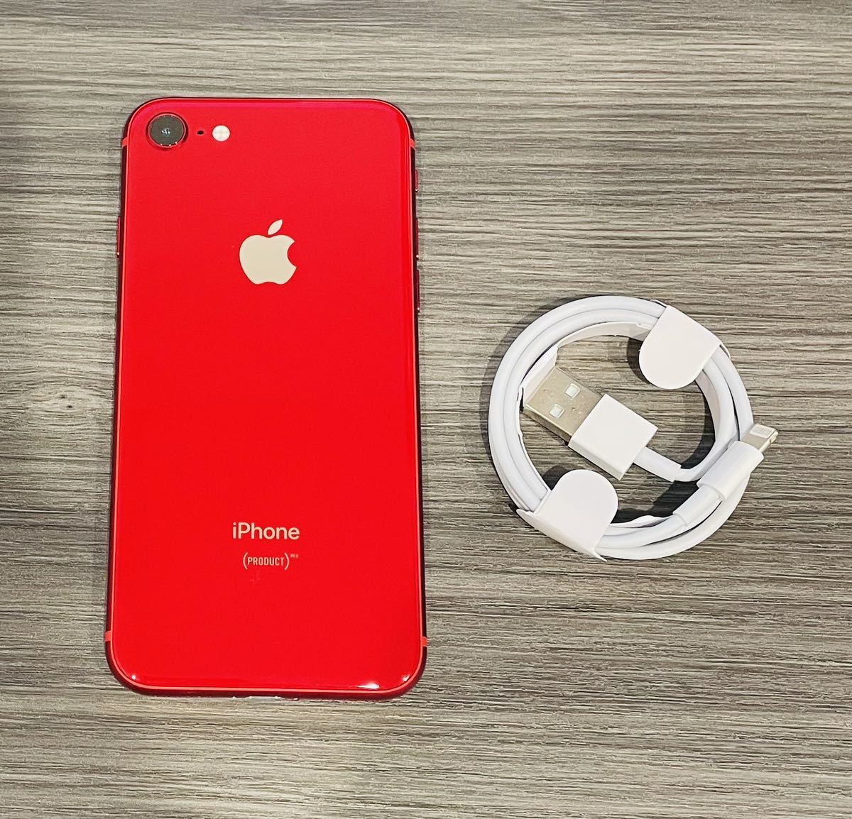iPhone8 64GB レッド バッテリー83% SIMロック解除済み iPhone 8 RED 64G SIMロック解除済み 83%(iPhone8 64GB レッド