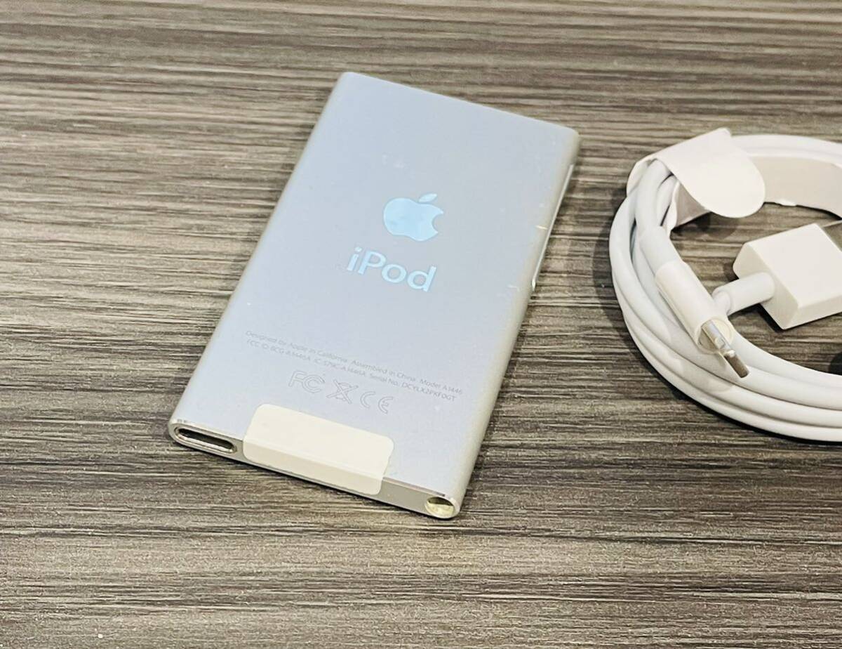 iPod nano 第7世代　16GB シルバーMD480J Appleアイポッドナノ 送料無料_画像4