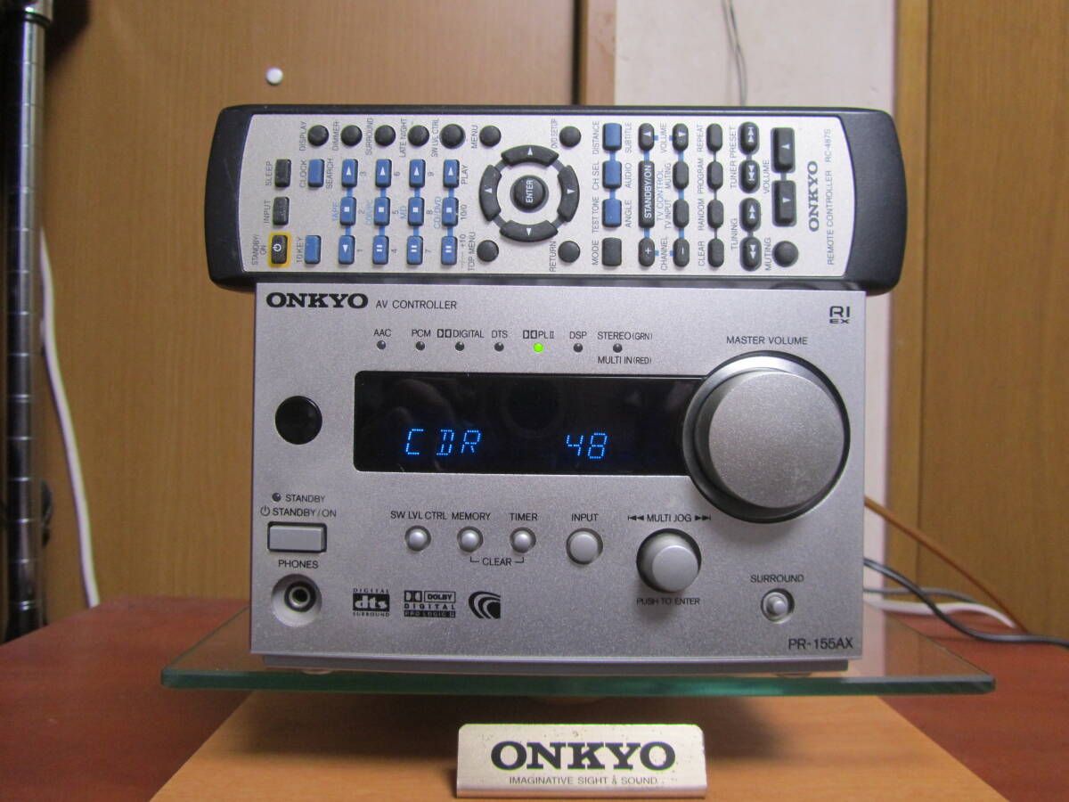 ONKYO PR-155AX　音出し確認済　リモコン付_画像1