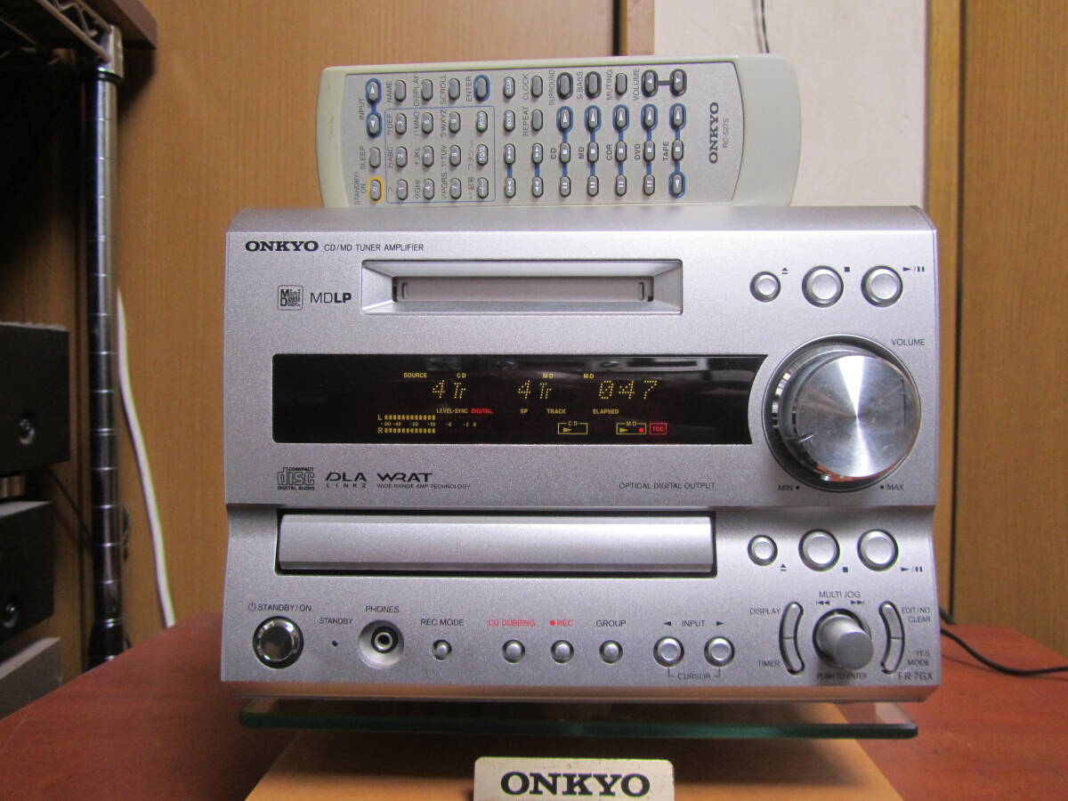 ONKYO FR-7GX　動作確認済　純正リモコン付属_画像1