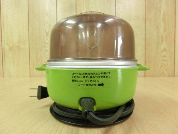 通電確認済●National ナショナル 電気 卵ゆで器 調理器具 本体のみ NW-40 昭和レトロ アンティーク●_画像4