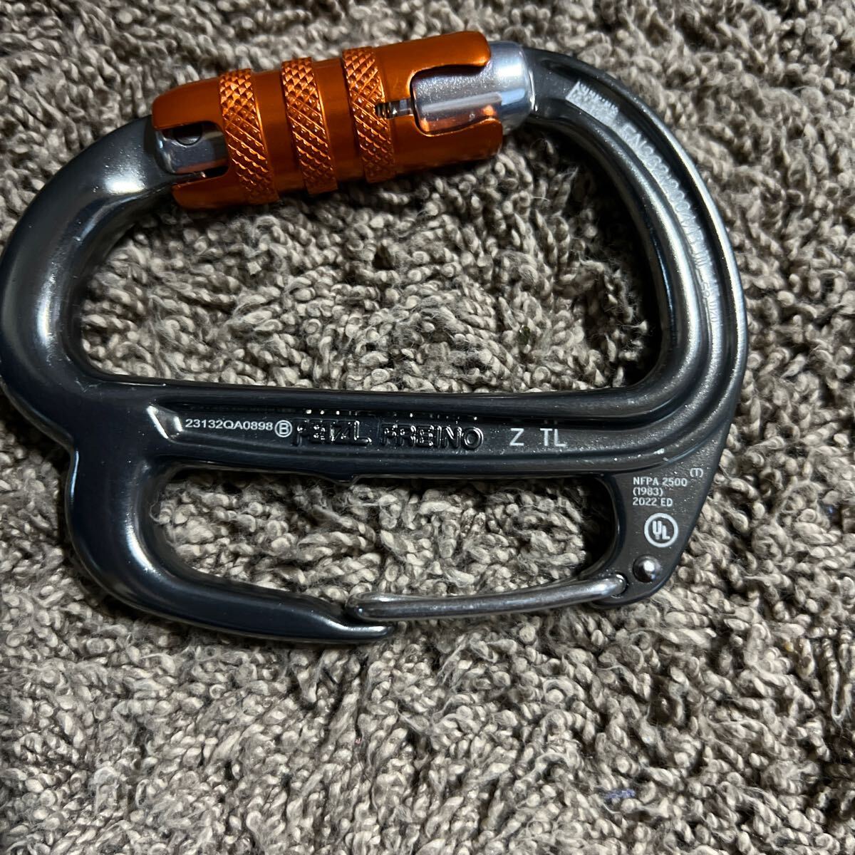 登山 高所作業 PETZL フレイノ Z ヴェルティゴ ツイストロック 美品の画像2