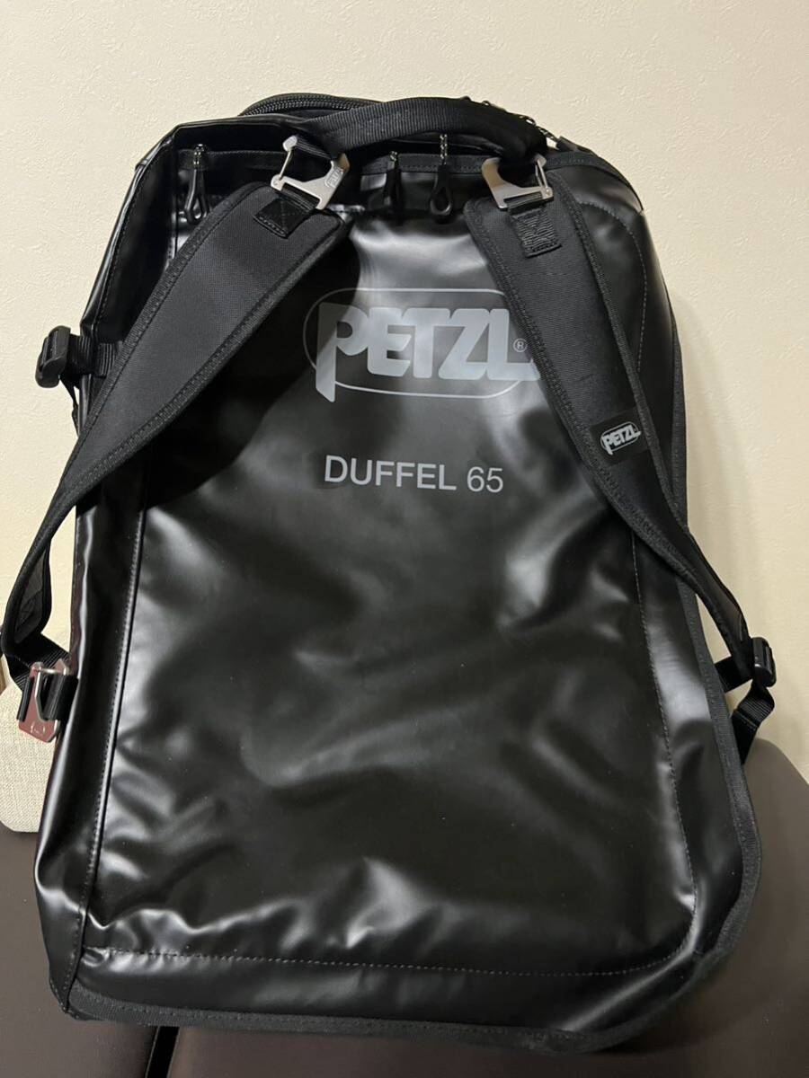 登山 PETZL DUFFEL 65 リュック バッグ 美品の画像3