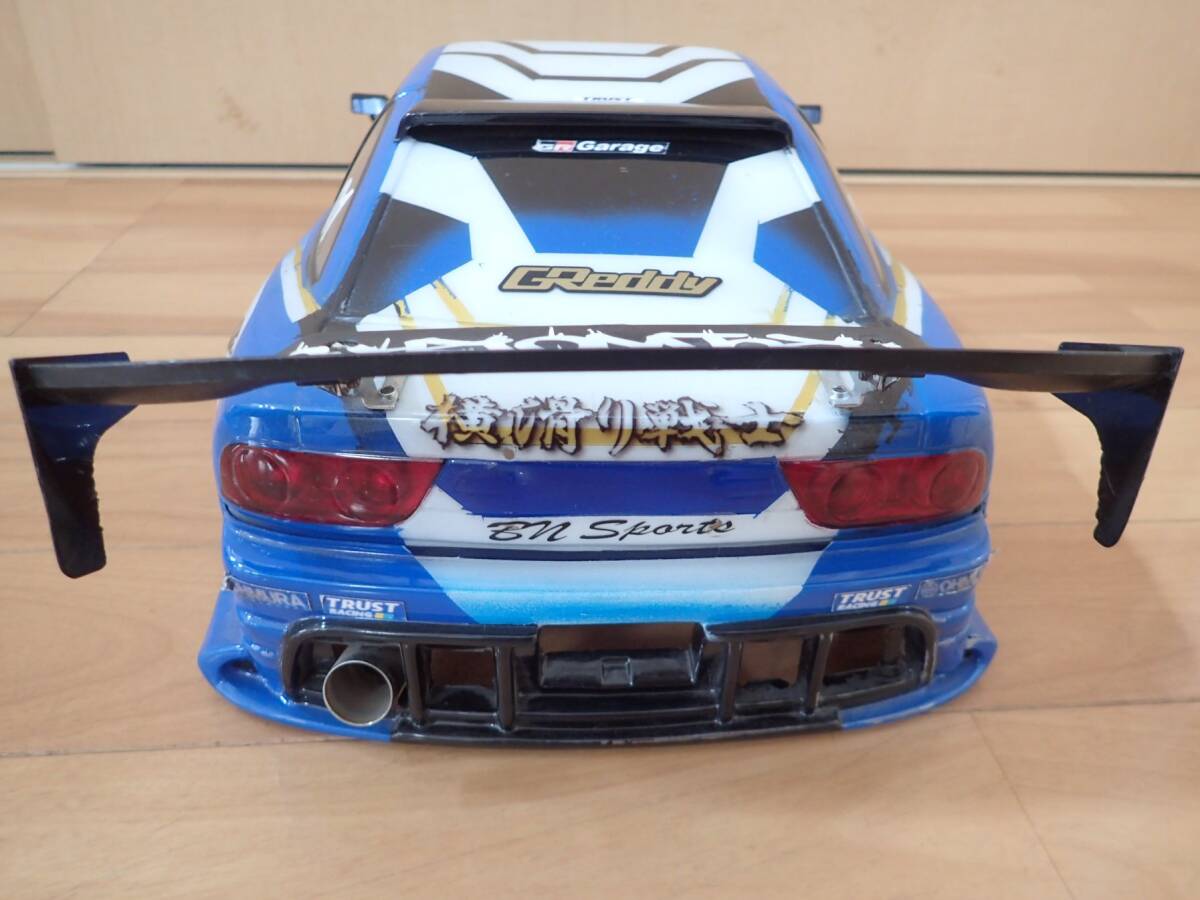 !!パンドラRC NISSAN 180SX ボディ !! プロポ付セット!! 100円～売り切り!!ジャンク品!!_画像5