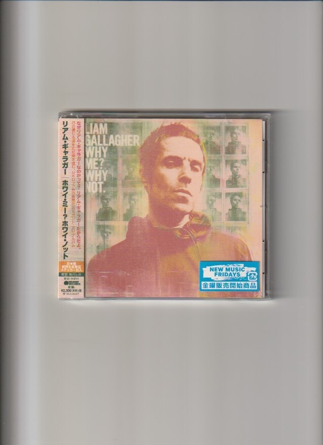 新品未開封/リアム・ギャラガー LIAM GALLAGHER/ホワイ・ミー?ホワイ・ノット WHY ME? WHY NOT._画像1