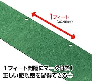 ダイヤゴルフ(DAIYA GOLF) パター練習マット パターマット ゴルフ練習器具 練習用品 トレーニング リターン機能 滑らか_画像6