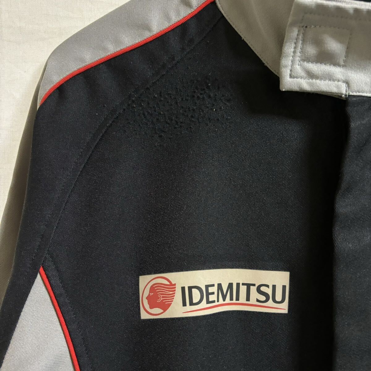 企業系 非売品 IDEMITSU 出光 ガソリンスタンド 長袖 つなぎ ツナギ オールインワン ブラック Mサイズ 作業着 作業服 ワークウェア _画像5