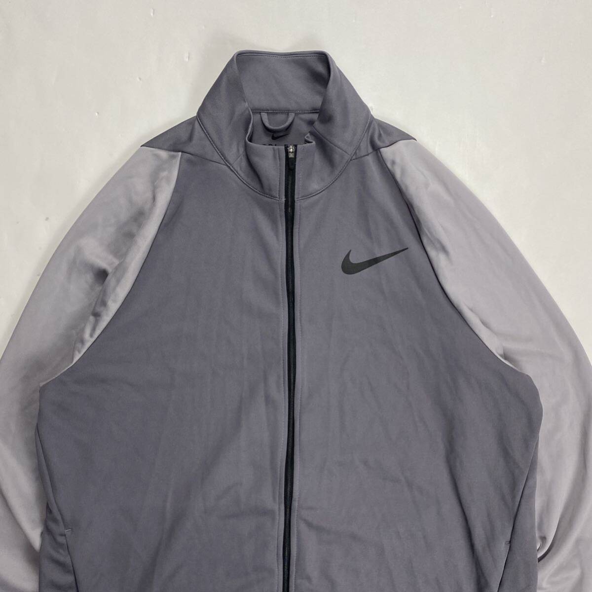 NIKE ナイキ ジャージ スポーツウェア グレー L DRY-FIT_画像3