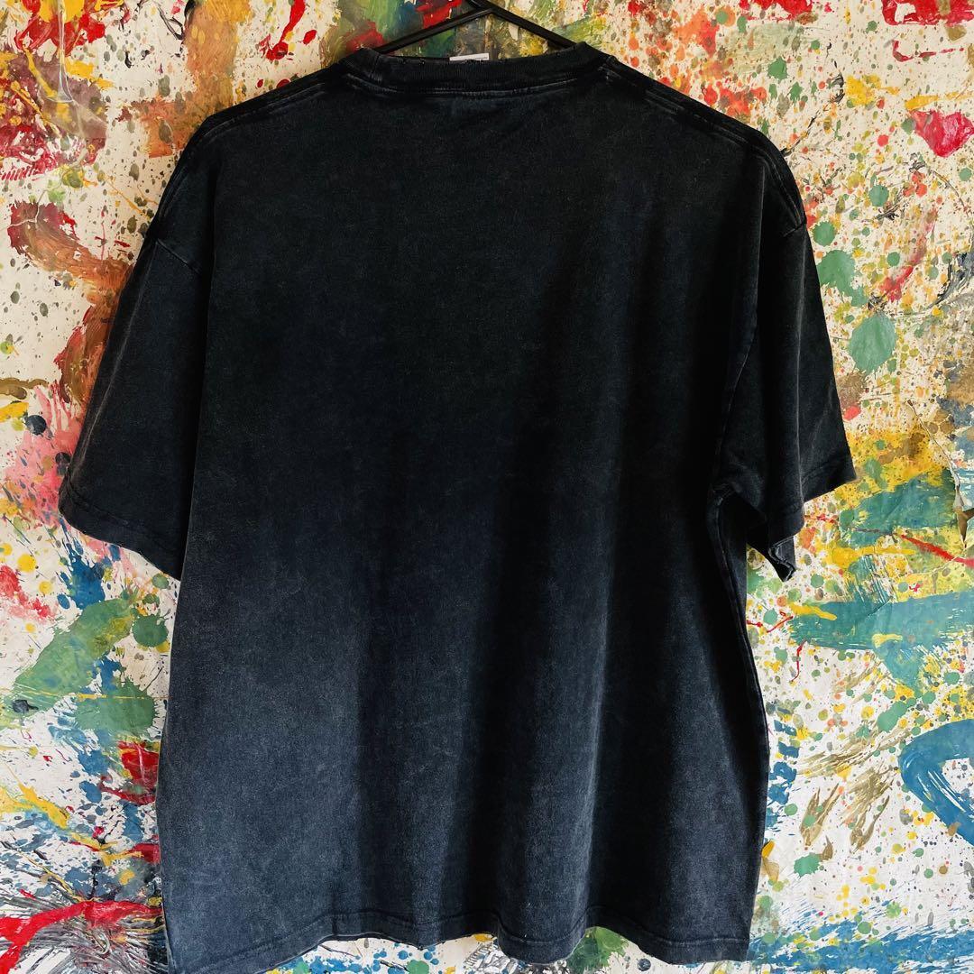 キルア ケミカルウォッシュ リプリント Tシャツ 半袖 メンズ 新品 個性的XL HUNTER HUNTER ハンターハンター キルアゾルディック_画像3