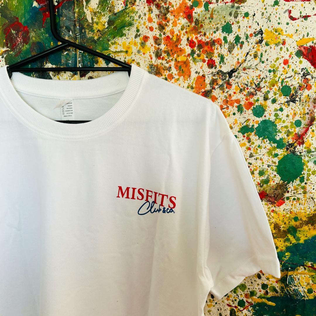 MISFITS ホームアロン Tシャツ 半袖 メンズ 新品 個性的 白 ホワイト ティーシャツ XL 2XL HOME ALONE ミスフィッツ アバンギャルド_画像4