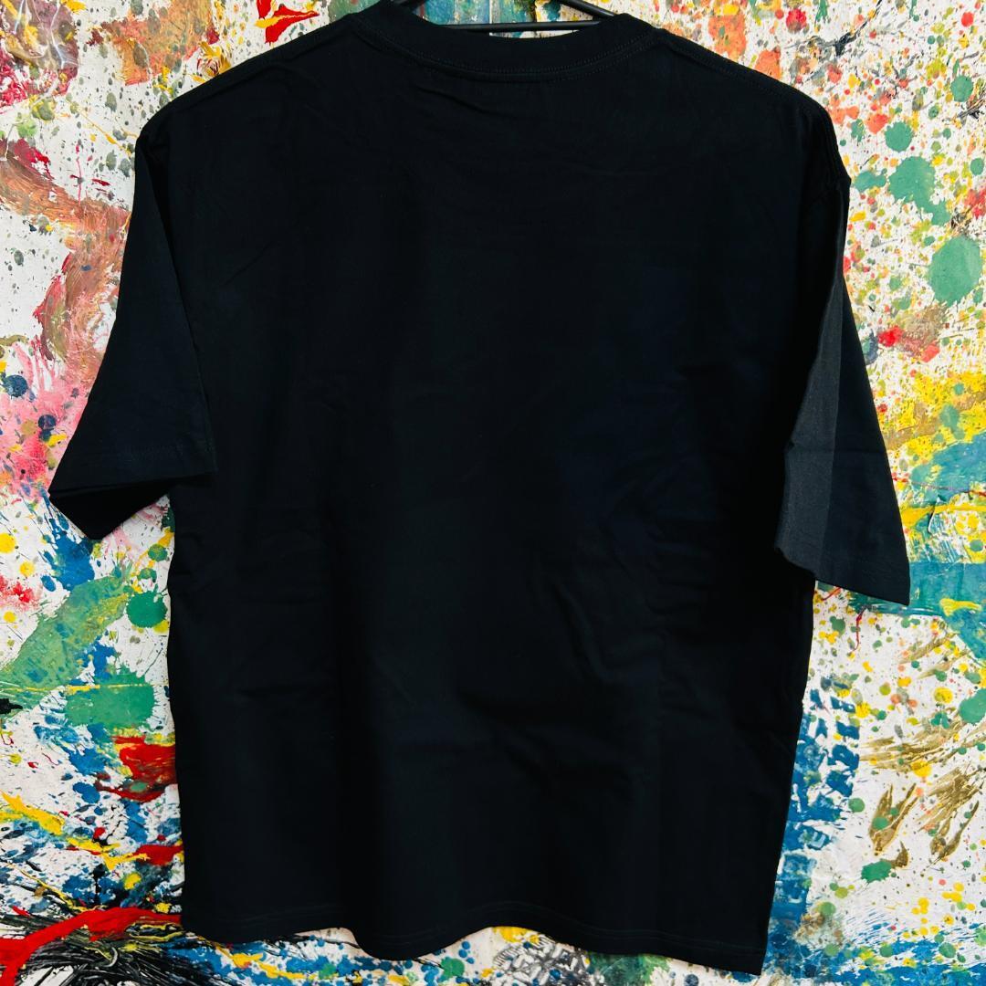 JOJO リプリント アバンギャルド Tシャツ 半袖 メンズ 新品 個性的 黒 ブラック ジョジョの奇妙な冒険 ティーシャツ XL ２XL_画像3