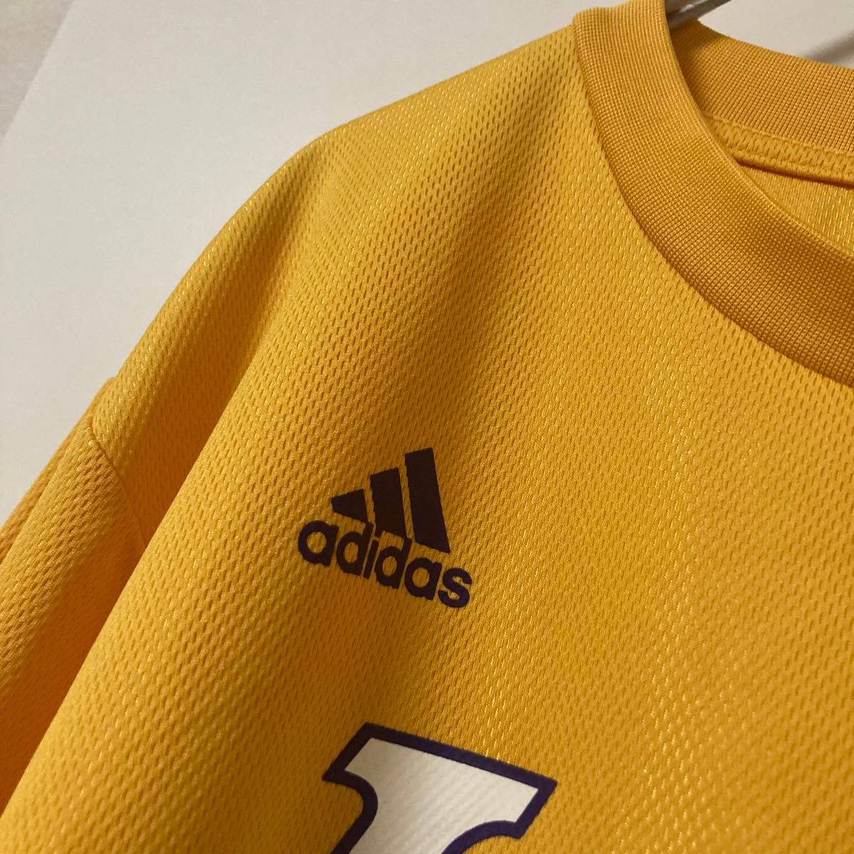 adidas アディダス 長袖 NBA バスケ ロサンゼルス・レイカーズ Los Angeles Lakers ユニフォーム【M】
