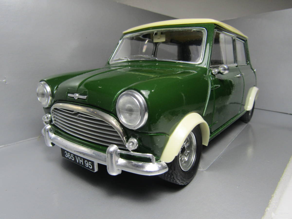 MINI COOPER 1/16 ミニクーパー UK 英国 GB BMC フランス製ブリティッシュ Motor Corporation Made in France センターマフラー 弾丸ミラー