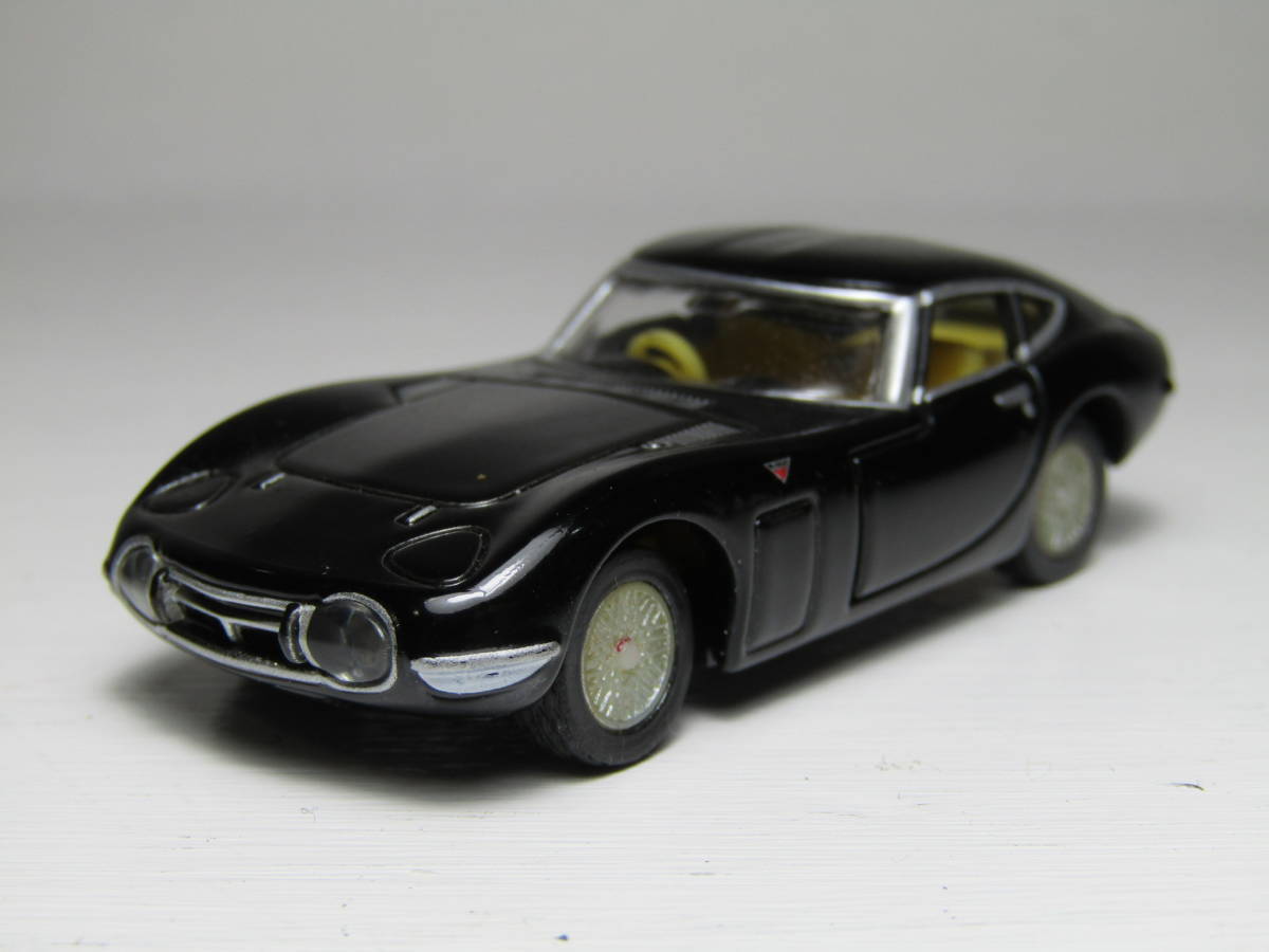 TOYOTA トヨタ 2000GT 株式会社トミー時代 亜鉛合金 JDM JDM TOMICA ラピタ YAMAHA 黒 日本名車 Black YAMAHA 007 1/59 2002 TOMY製 美品_画像1