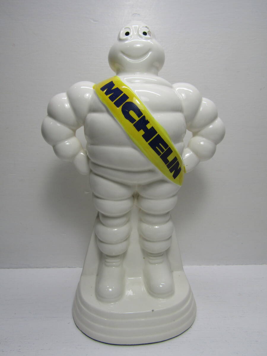 MICHELIN ミシュラン ビバンダム フィギュア Bibendum 陶器製 当時物 Made in Japan カケあり 日本製 22.5 retoro ガレージ ディスプレイ