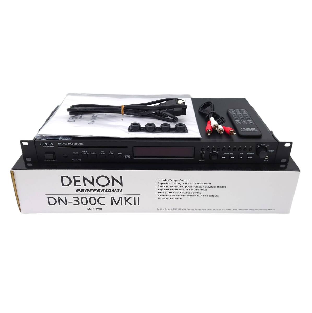 Denon Professional メディアプレーヤー CD/USB DN-300CMKII